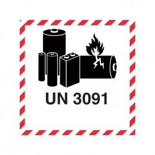Marcação: Battery Mark UN3091 Marcação: Battery Mark UN3091