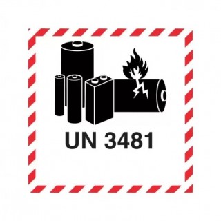 Marcação: Battery Mark UN3481