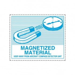 Etiqueta de manuseamento: Magnetized Material Etiqueta de manuseamento: Magnetized Material