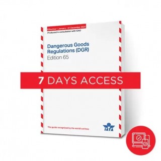 IATA-DGR 66 -2025 - Ed. Inglês | Versão Digital | 7 DIAS